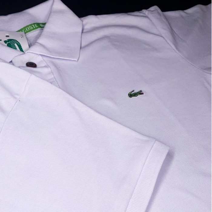 5 POLO + 5 BASICAS LACOSTE (10 CAMISETAS) (100% Piquet POLO e 100% algodão BÁSICA - cores variadas)