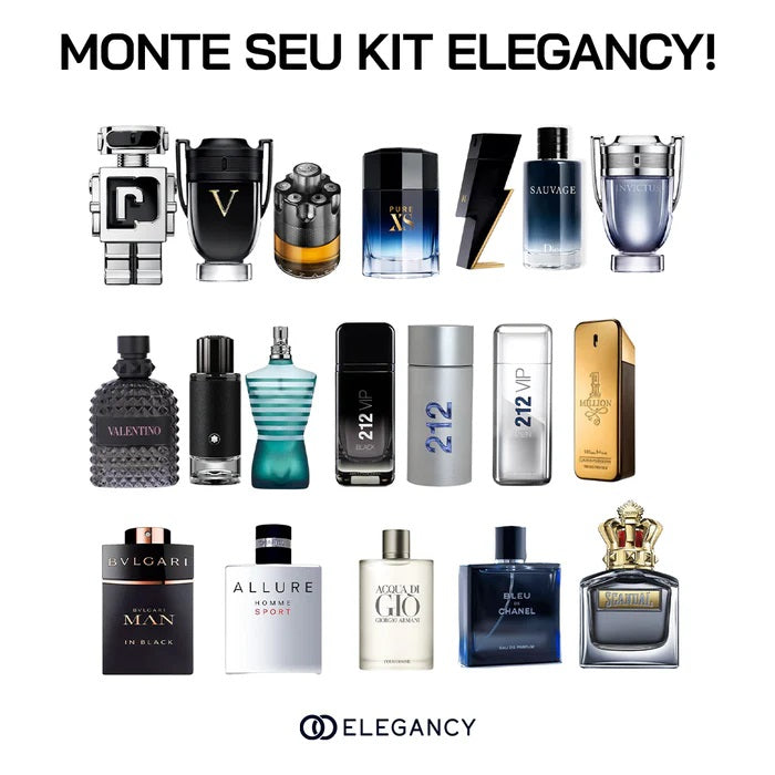 Monte Seu Kit Elegancy - 2 Perfumes Masculinos [100mL]