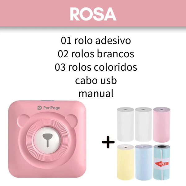 Mini Impressora Portátil SmartPeri